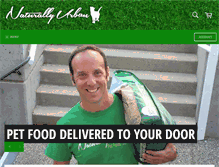 Tablet Screenshot of nupetfooddelivery.com